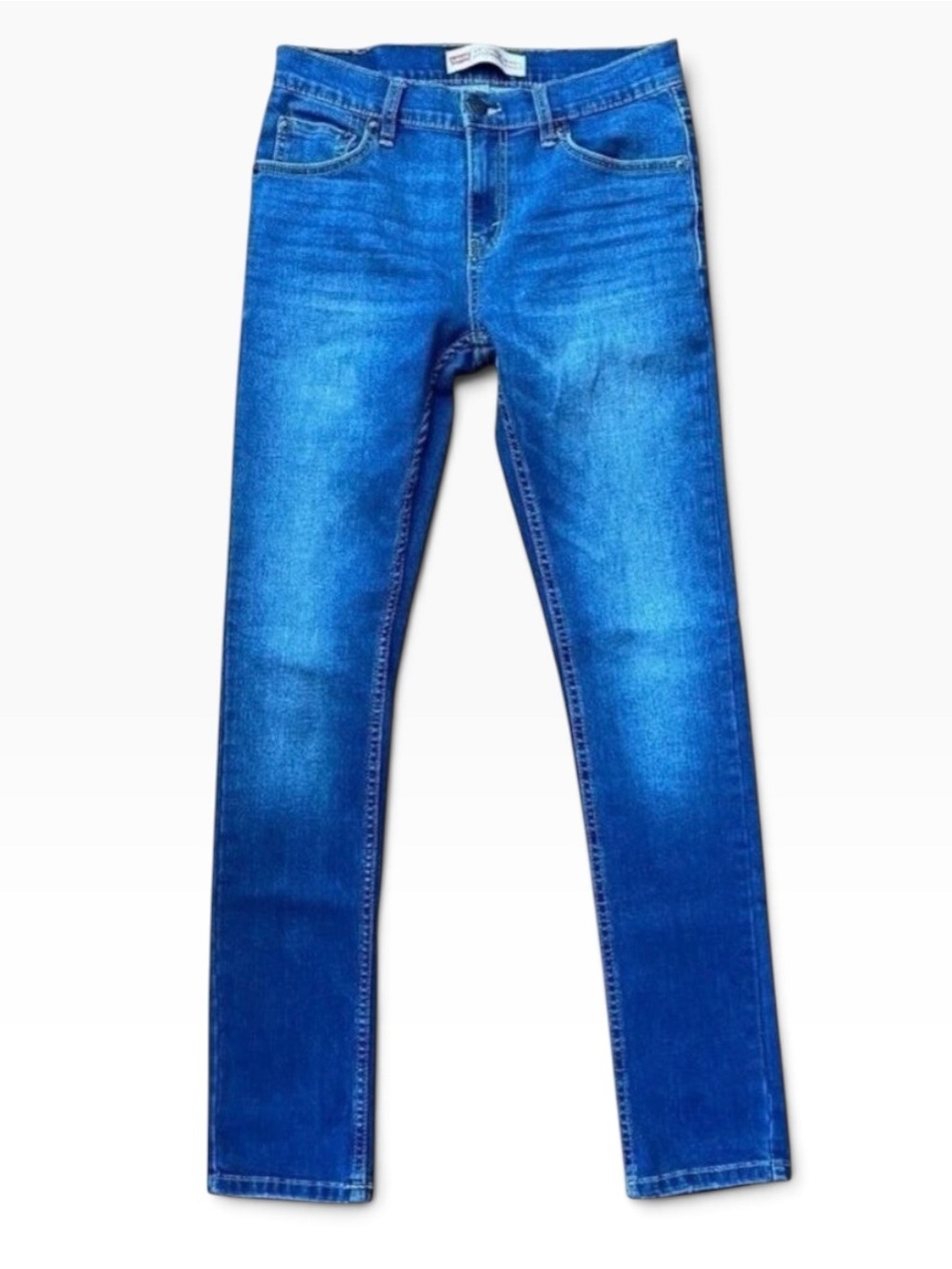LEVIS 519 Extreme skinny high rise waist blue stretch size 28 or 16 teenager